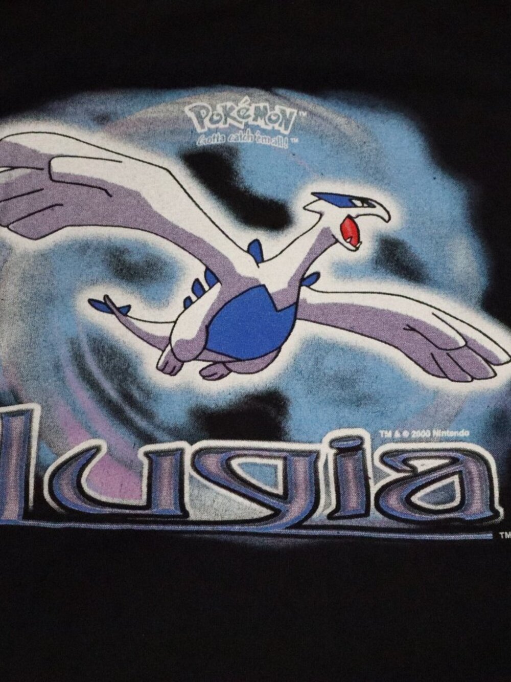 2000 Pokemon Ringer shirt Lugia Youth XL